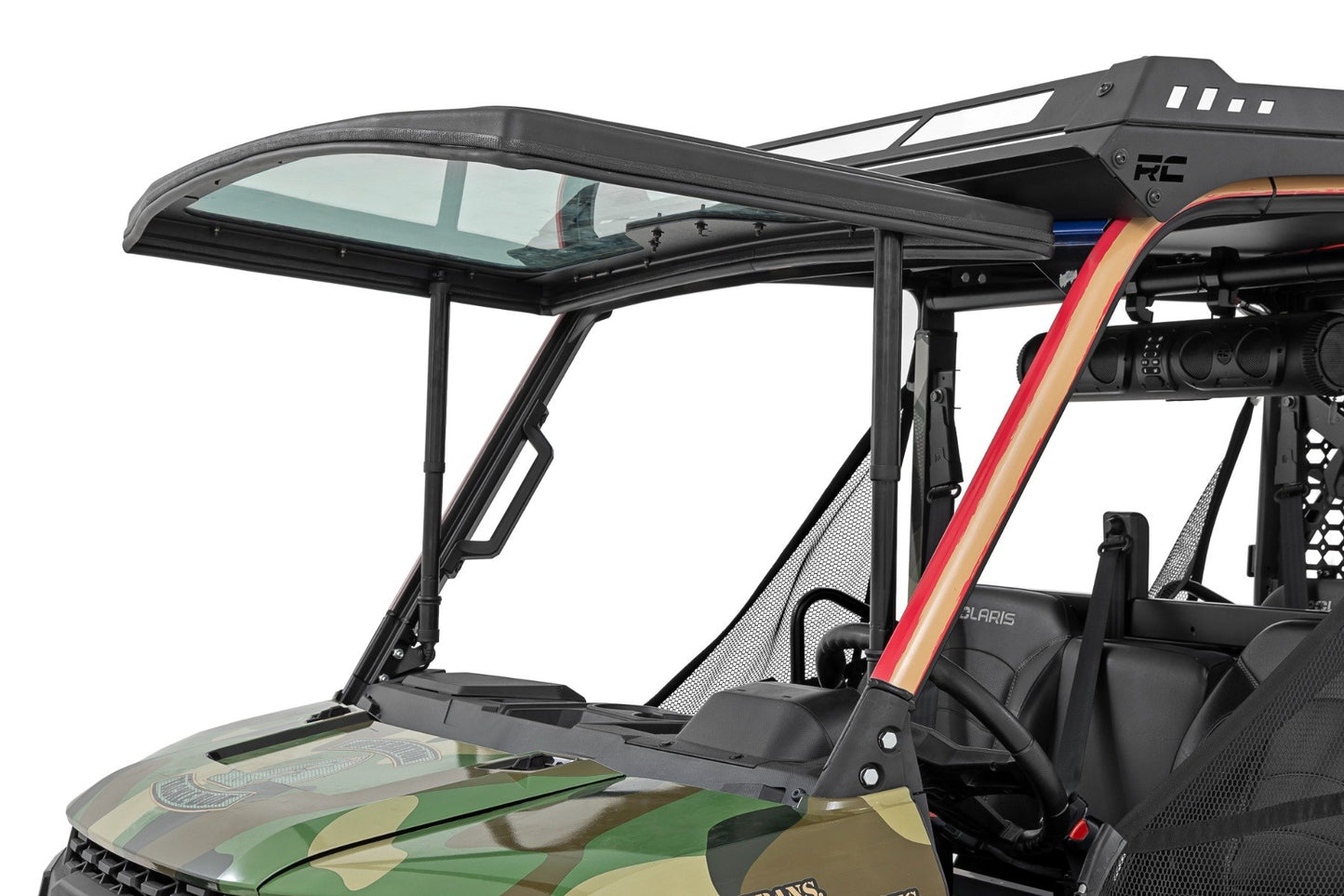 Electric Tilt Windshield | Glass | Formed Frame | Polaris Ranger XP 1000