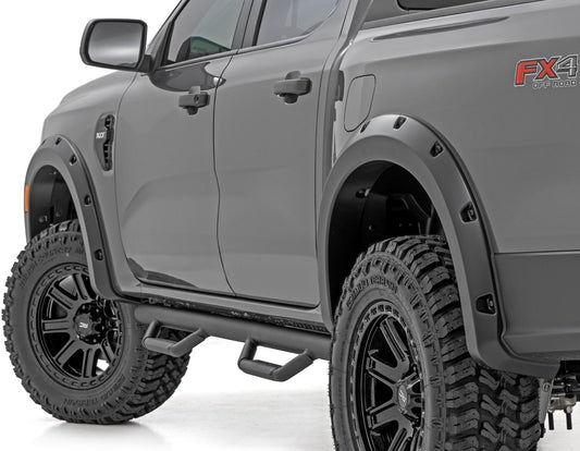Pocket Fender Flares | NE Cactus Gray | Ford Ranger 2WD/4WD (2024-2025)