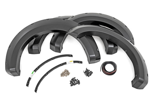 Pocket Fender Flares | PQ Race Red | Ford F-250/F-350 Super Duty (17-22)